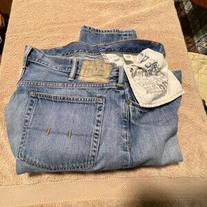 Ralph Lauren Blue Denim 867Jeans, size 38x34. Good condition.